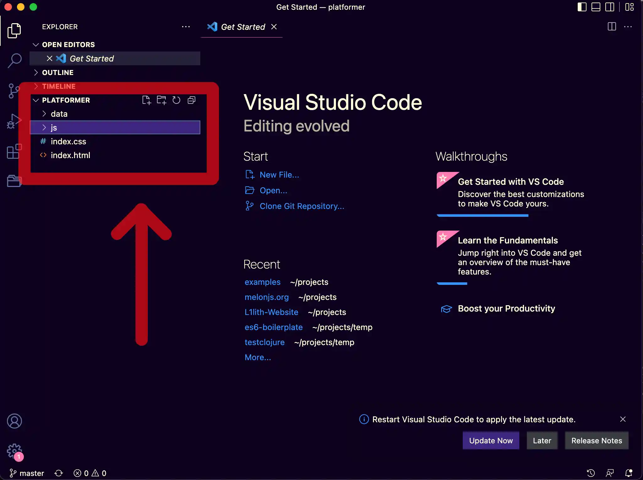 VSCode Screenshot